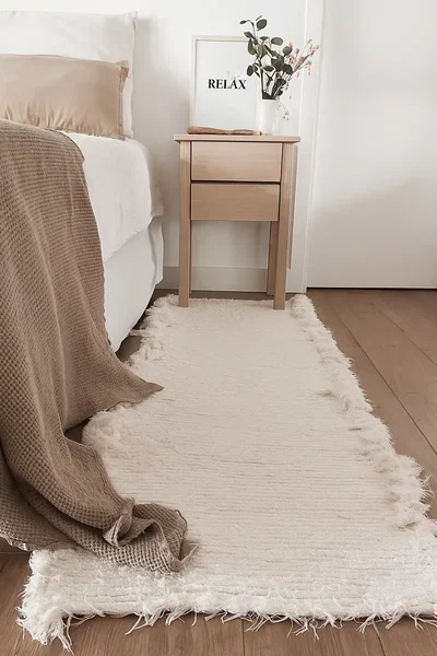 Alfombra rústica natural 70 x 120 cm 