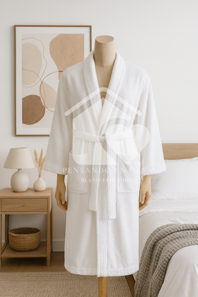 Batas de baño 100% algodón 