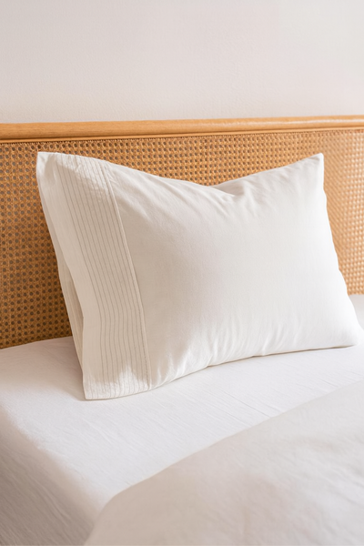 Fundas de almohadas 100% algodón - x 2 unidades 