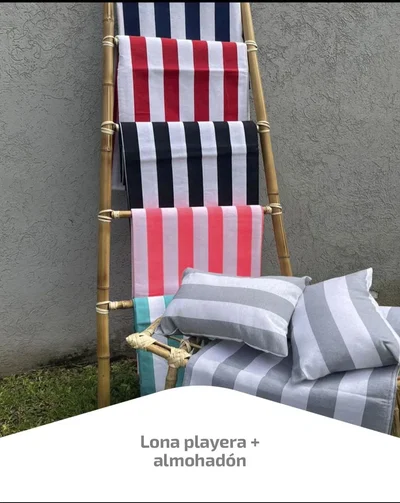 LONA PLAYERA + ALMOHADA