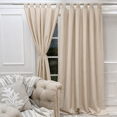CORTINA AMBIENTE TROPICAL LISO