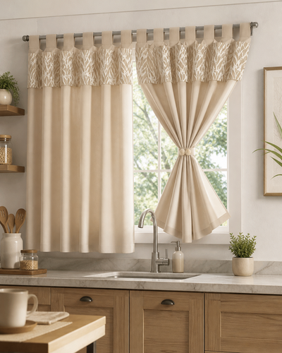 CORTINA COCINA TROPICAL MECÁNICO CON GUARDA