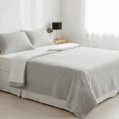COVER MATELASEADO TWIN