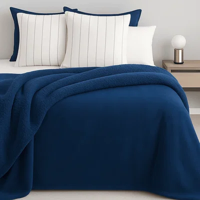 FRAZADA CORDERITO FLANNEL KING SIZE 