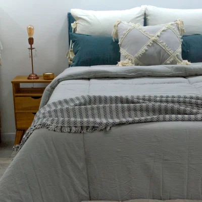 Acolchado Tusor King Size 