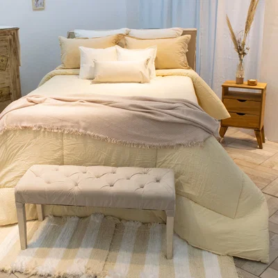 Acolchado Tusor Queen