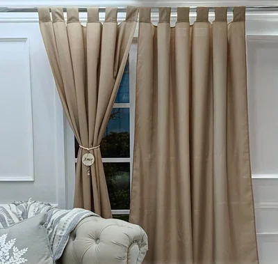 Cortinas de ambiente con presillas 1,35 x 2,20 mts