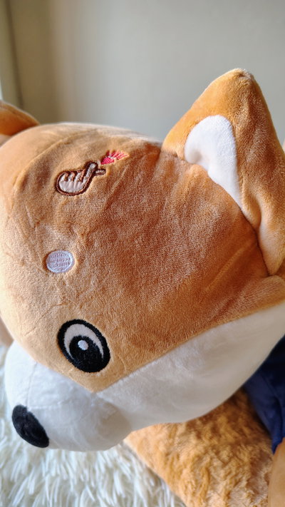 Peluche con manta - Zorro