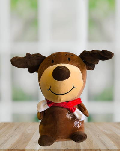 Peluche con manta - Reno 