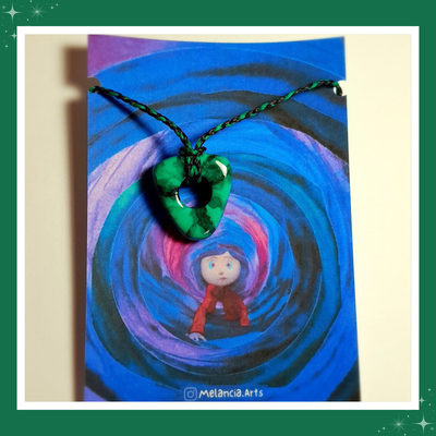 Collar Buscador - Coraline