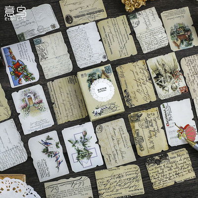 Stickers Vintage Troquelados Scrapbooking Journaling Retro