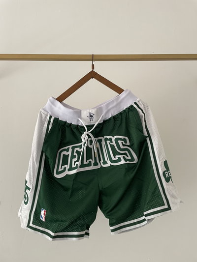 Shorts celtics trebol nba importado
