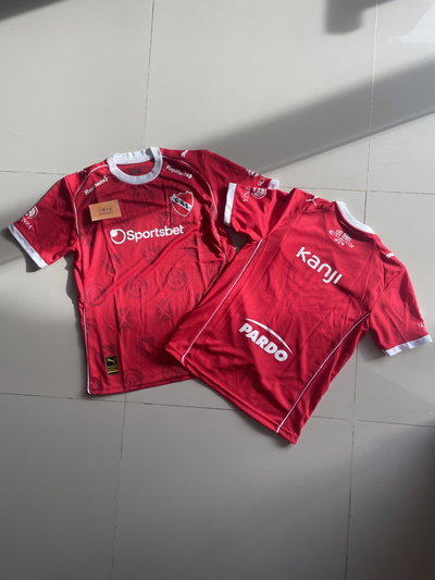 Camisetas independiente titular 2026 lisas niños