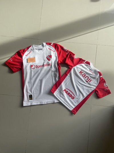 Camisetas independiente suplente 2026 lisas niños