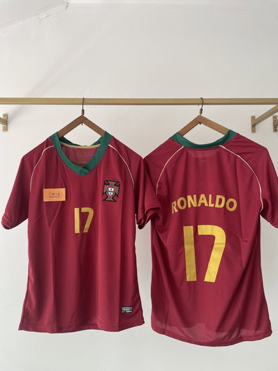 Camisetas portugal titular 2006 Ronaldo