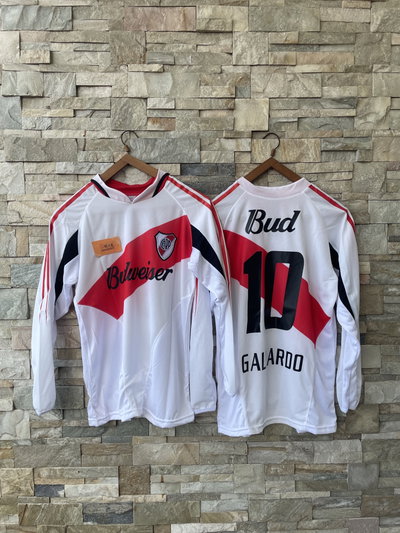 Camisetas river titular manga larga 2004 Gallardo