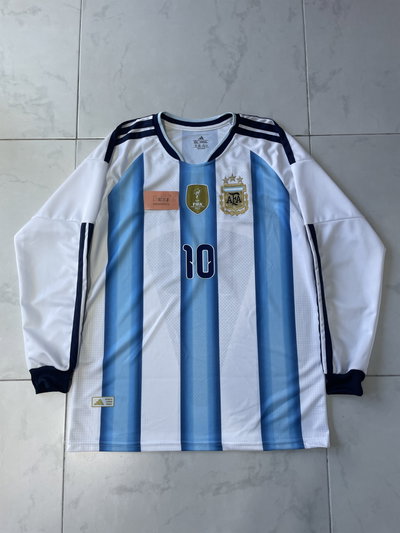Camisetas argentina titular manga larga 2026 Messi