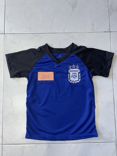 Camisetas argentina prematch/entrenamiento niños