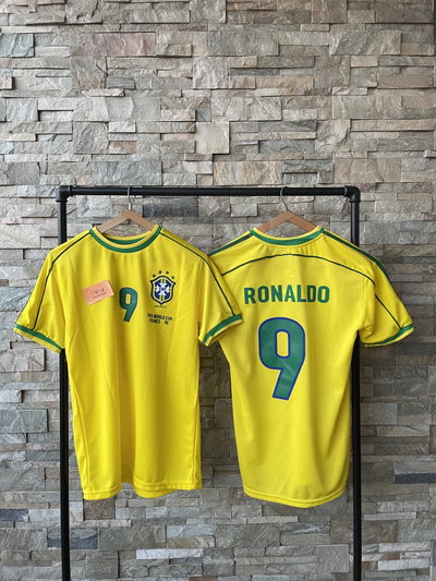 Camisetas brasil titular 1998 ronaldo