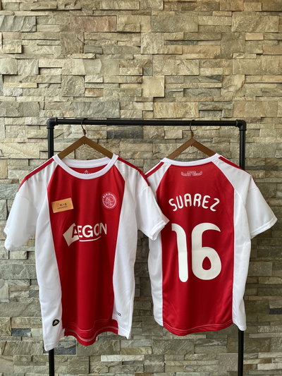 Camisetas ajax titular 2010/11 Suarez