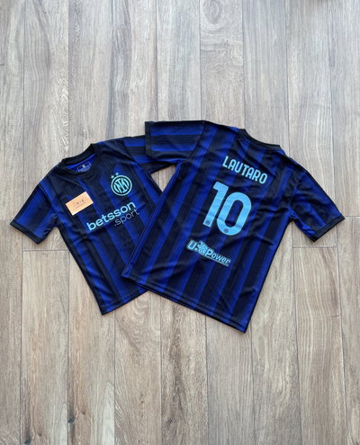 Camisetas inter de milan titular 2025/26 Lautaro niños