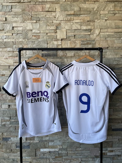 Camisetas real madrid titular 2006/07 Ronaldo