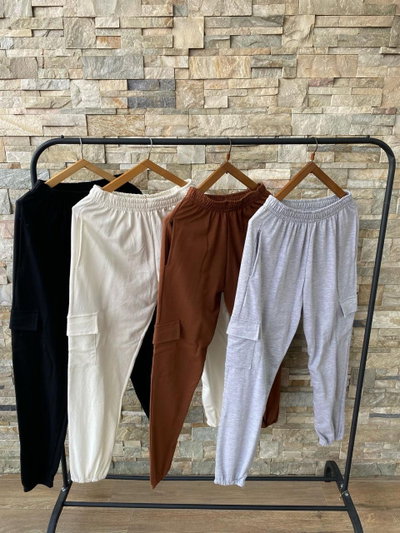 Pantalones cargo media estacion