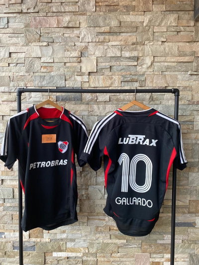 Camisetas river suplente 2006/07 Gallardo