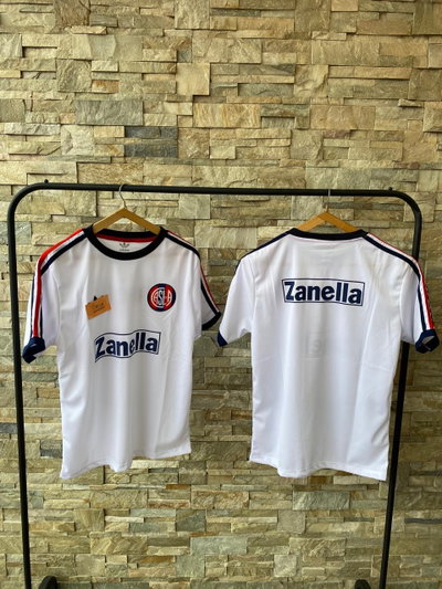 Camisetas san lorenzo suplente 1985/86