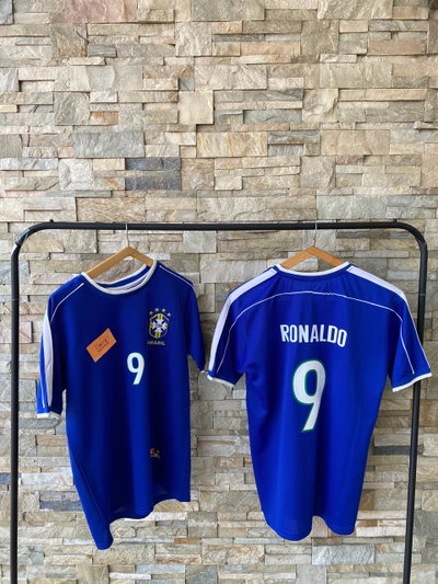 Camisetas brasil suplente 1998 Ronaldo