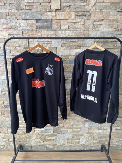 Camisetas santos alternativa manga larga 2011/12 Neymar