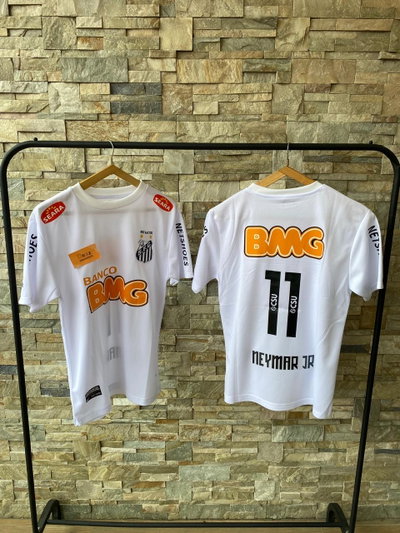 Camisetas santos titular 2011/12 Neymar