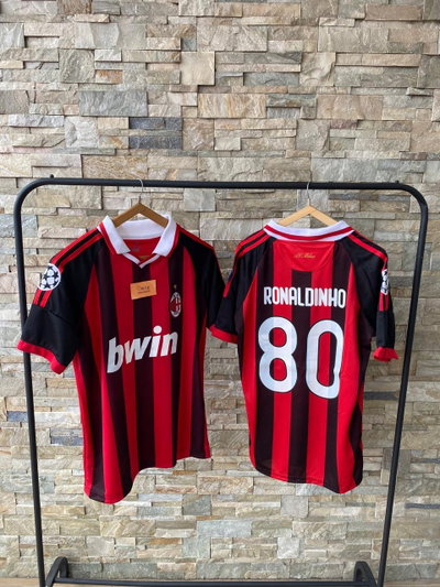 Camisetas milan titular 2008/09 Ronaldinho