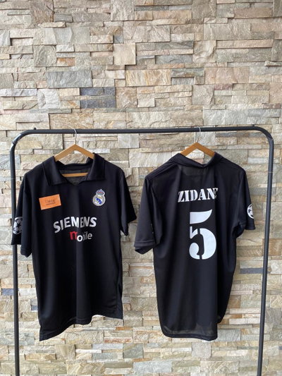 Camisetas real madrid suplente 2002/03 Zidane