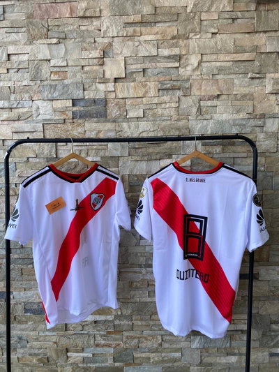 Camisetas river titular 2018 Quintero, Martinez, Enzo Perez y Montiel