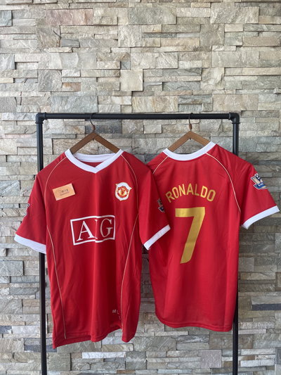 Camisetas manchester united titular 2006/07 Ronaldo