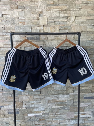 Shorts argentina 2006 Messi y Riquelme