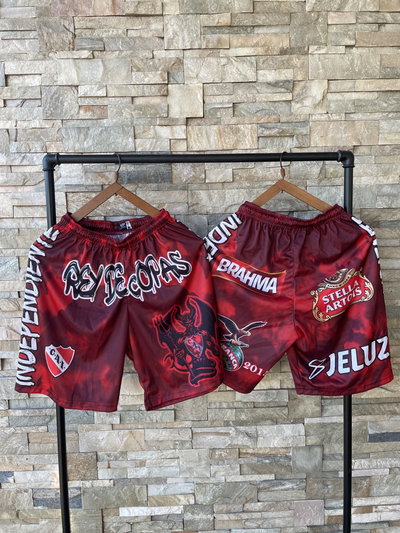 Shorts independiente rey de copas potrero