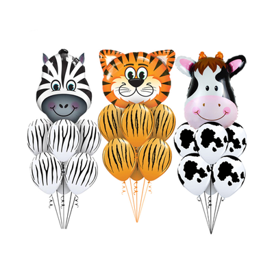 SET 7 GLOBOS ANIMALES 