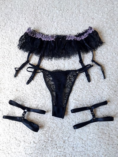 Pollera + less + ligas