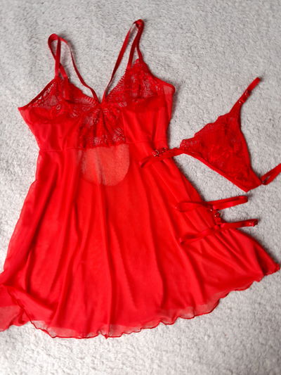 Babydoll + less + ligas 