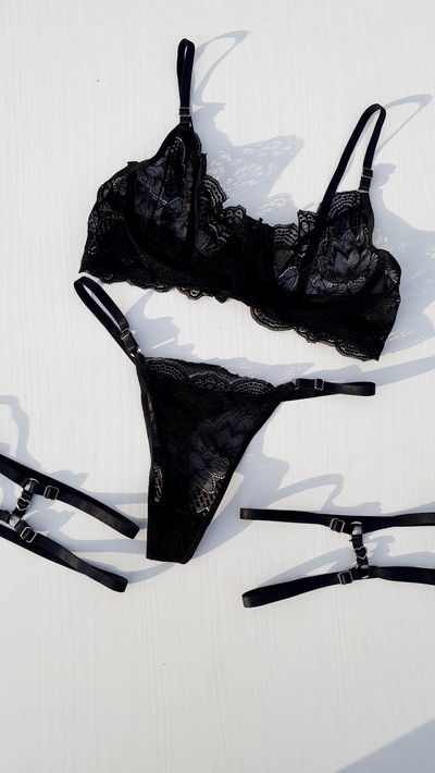 Conjunto con aro + ligas