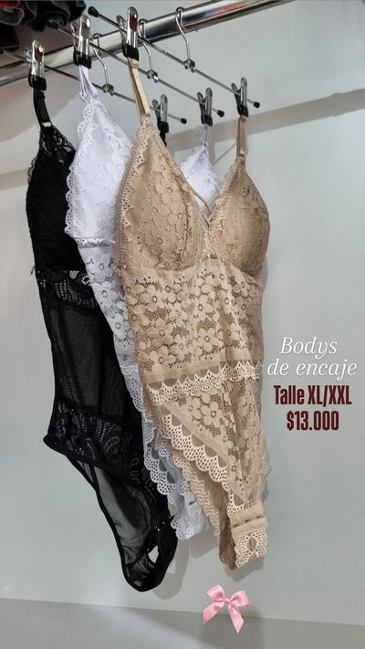 Body de encaje XL/XXL