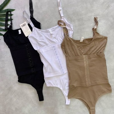 Body reductor con faja y broches