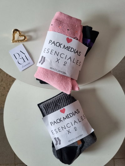 Pack x 2 medias térmicas largas