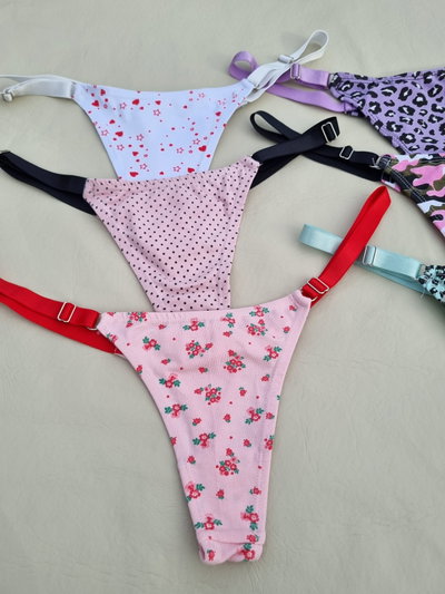 1/2 docena de less de algodón XL estampas surtidas