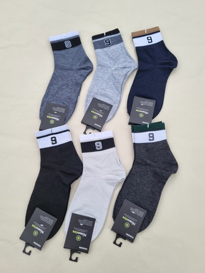 1/2 docena de medias tenis de hombre marca MIMOSINA