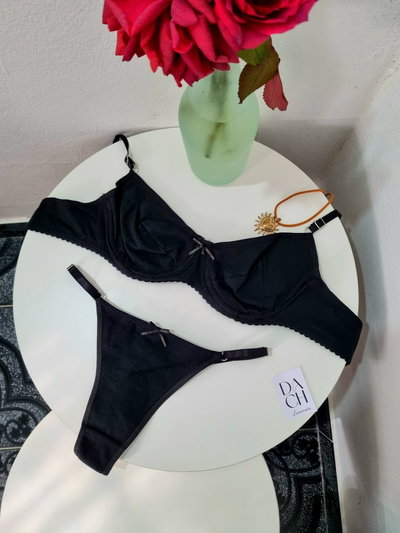 Bralette de algodón con aro 