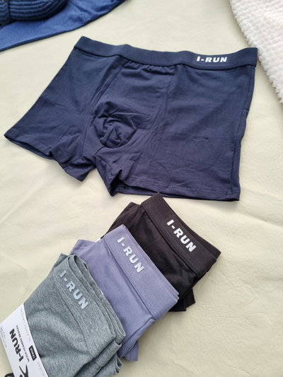 Boxer I-run algodón talles L al 3XL