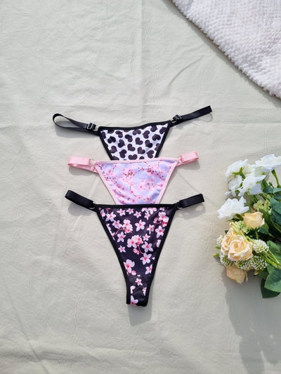 PACK x 3 Less de microfibra estampadas 